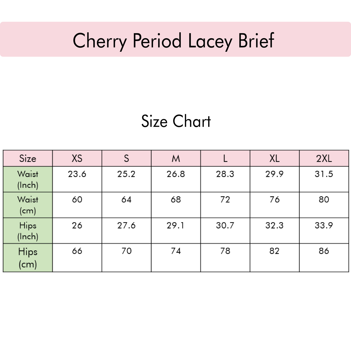 Cherry Period Lacey Brief