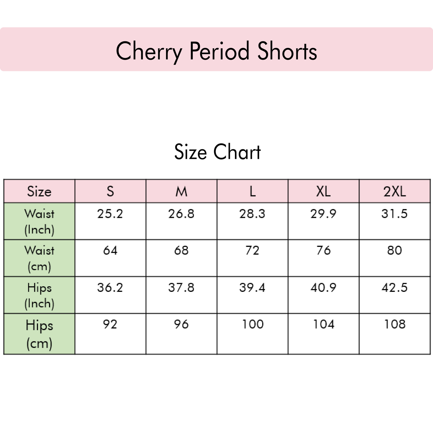 Cherry Period Shorts